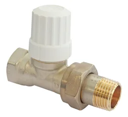 Corps thermostatique droit raccord femelle 15 / 21 DANFOSS
