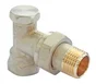 Coude de réglage nickelé raccord Femelle 15/21 DANFOSS