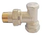 Coude de réglage nickelé raccord Femelle 15/21 DANFOSS
