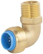 Coude de filetage male laiton D.12 pour tube en multicouc