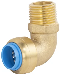 Coude de filetage male laiton D.16 pour tube en multicouc
