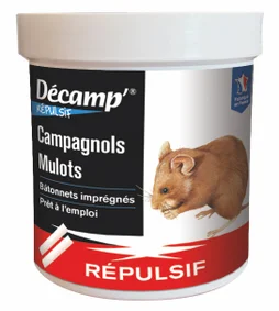 Lot de 50 batonnets de repulsifs mulots DECAMP'S
