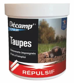 Lot de 50 batonnets de repulsifs taupes DECAMP'