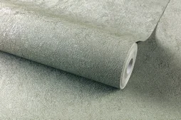 Papier peint intissé béton métal INSPIRE vert sauge