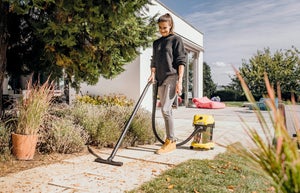 Aspirateur eau et poussières WD3 S KARCHER, 19 l avec jeu de brosses