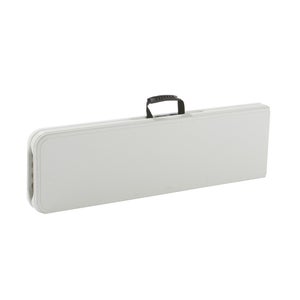 Banc de réception pliant en acier et résine