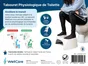Tabouret blanc Physiologique