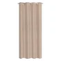 Rideau thermique, Chambray taupe l.135 x H.240 cm