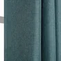 Rideau thermique, Chambray vert l.135 x H.240 cm