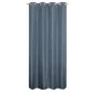 Rideau thermique, Chambray bleu l.135 x H.240 cm