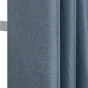 Rideau thermique, Chambray bleu l.135 x H.240 cm