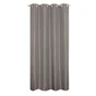 Rideau thermique, Chambray gris l.135 x H.240 cm