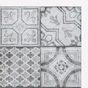 6 crédences adhésives Wall Tile effet carrelage, gris, 30.5 cm x 30.5 cm