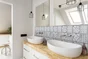6 crédences adhésives Wall Tile effet carrelage, gris, 30.5 cm x 30.5 cm