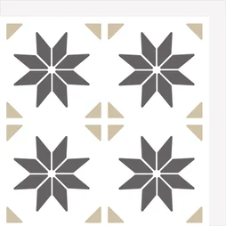 6 crédences adhésives Wall Tile effet carrelage, gris, 30.5 cm x 30.5 cm