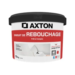 Enduit de rebouchage en pâte, AXTON, 10 kg
