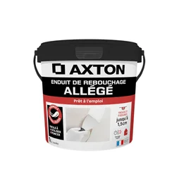 Enduit de rebouchage en pâte allégée, AXTON, 1 L
