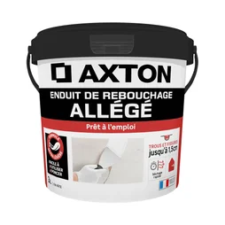 Enduit de rebouchage en pâte allégée AXTON 3 l