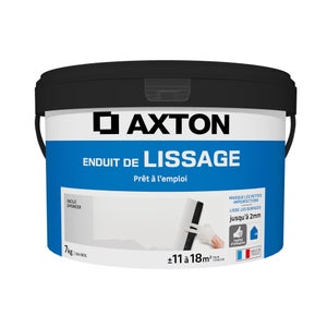 Enduit de lissage en pâte, AXTON, 7 kg