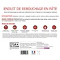 Enduit de rebouchage en pâte Prêt à l'emploi blanc 4 kg
