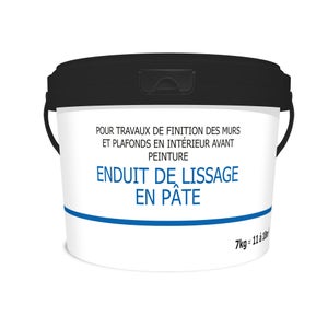 Enduit de lissage en pâte 7 kg