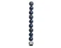 Boule Noel polystyrene d6cm bleu nuit brillant/mat/paillette lot de 10
