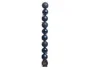 Boule Noel polystyrene d6cm bleu nuit brillant/mat/paillette lot de 10