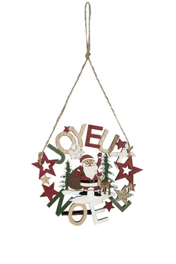 Décoration joyeux noël à suspendre