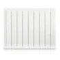 Radiateur électrique à inertie fluide 1500 W HJM Alanis horizontal blanc