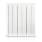 Radiateur électrique à inertie fluide 1000 W HJM Alanis horizontal blanc