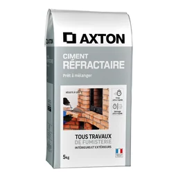 Ciment réfractaire AXTON 5,0 KG