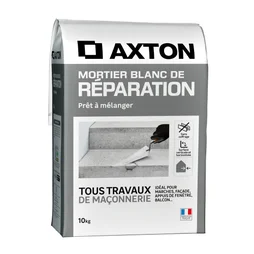 Mortier de réparation blanc AXTON, 10 kg