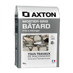 Mortier batard gris AXTON, 5kg