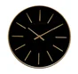 Horloge Moderne EMDE noir et doré Diam.30.5 cm