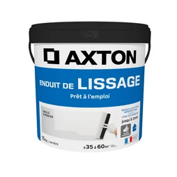 Enduit de lissage en pâte AXTON blanc 15 kg