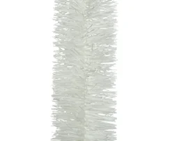 Guirlande intérieure pvc scintillant diamant d.7cm 2,7m blanc