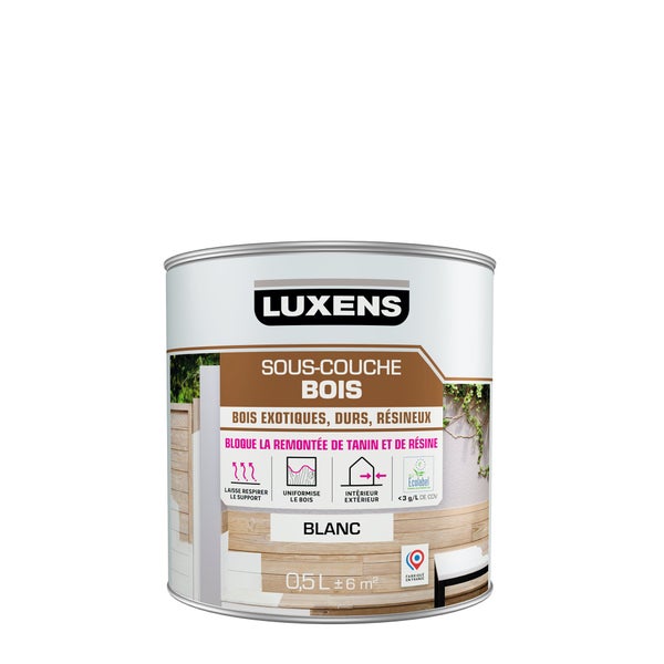 Sous-couche bois, LUXENS, 0.5 litre