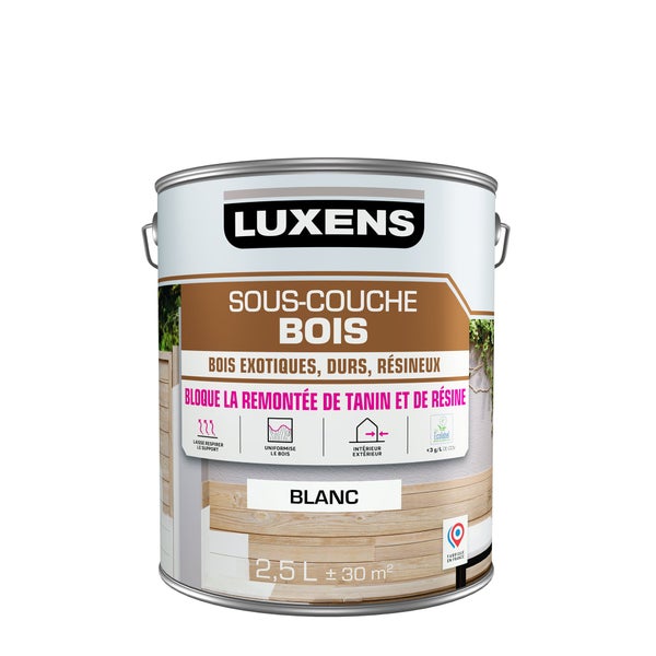 Sous-couche bois, LUXENS, 2.5 litres