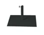 Pied de parasol carré autoportant, FLAT, L 62.5 x l 62.5 x H 35 cm, gris anthracite