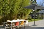 Pied de parasol carré autoportant, FLAT, L 62.5 x l 62.5 x H 35 cm, gris anthracite