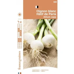 France Graines - Oignon Blanc Hatif de Paris 3g