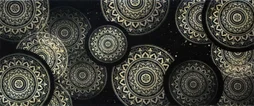 Paillasson noir l.50 cm x L.120 cm, Boston50120manda20