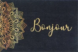 Paillasson multicouleur l.50 cm x L.80 cm, Boston5080mandala