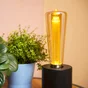 Ampoule décorative led ambre E27 120 Lm = 3 W blanc très chaud, XXCELL