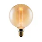 Ampoule décorative led ambré globe 125 mm E27 120 Lm = 3 W blanc très chaud, XXC