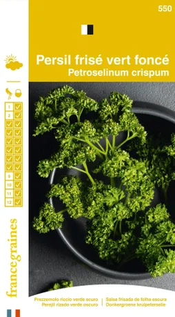 Sachet graines persil frisé vert foncé, FRANCE GRAINES, 3 g