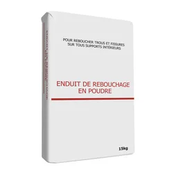 Enduit de rebouchage en poudre 15 kg