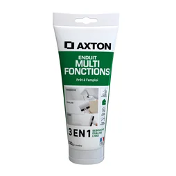 Enduit multifonction en pâte Prêt à l'emploi AXTON blanc 330 g