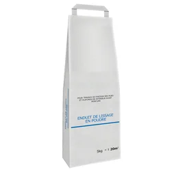 Enduit de lissage en poudre blanc 5 kg