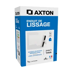 Enduit de lissage en poudre, AXTON, 1 kg